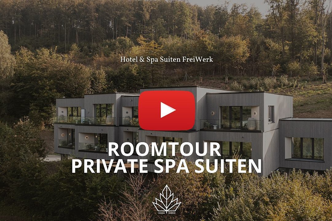 Roomtour Video Private Spa Suiten Video zu den Private Spa Suiten, um die Räume vorzustellen